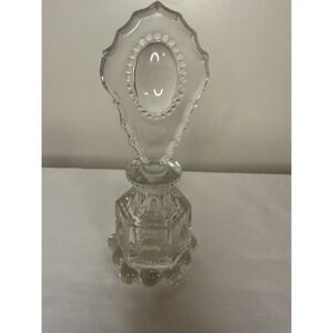 VINTAGE 1940's GLASS PERFUME BOTTLE‎